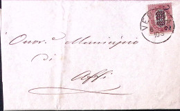 1878-FRANCOBOLLO SERVIZIO Sopr. C.2/0,30 (32) Isolato Su Piego - Marcophilie