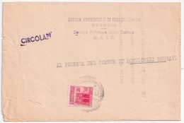 1945-Monumenti C.20 (504) Su Stampe Brescia (27.3) - Marcophilie