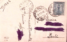 1942-Posta Militare/n. 27 C.2 (9.1) Su Cartolina Affrancata Fr.lli Libia Indiriz - Libië