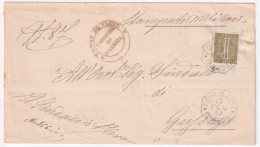 1897-Fornaci (Brescia) Ottagonale Di Collettoria (13.2) Su Piego Stampati Milita - Poststempel