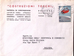 1966-CAMPIONATO BOB Lire 30 (1012) Isolato Su Busta - 1961-70: Marcophilia