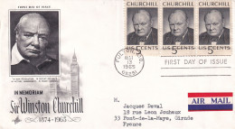 First Day Of Issue, Sir Winston Churchill - Altri & Non Classificati