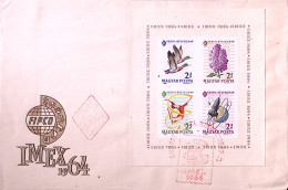 1964-Ungheria IMEX '64 NON DENTELLATO (FG 48 ND) Su Fdc - FDC