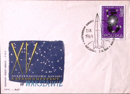 1964-POLONIA Congresso Intern. Astronautico (1379) Fdc - FDC