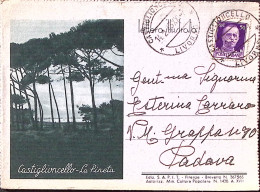 1943-CASTIGLIONCELLO La Pineta Biglietto Viaggiato (14.2) - Livorno