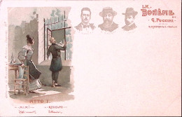 1897-La Boheme, Atto I, Ed Ricordi, Con Programma Teatro Dal Verme Milano, Nuova - Musique