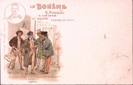 1906-La Boheme, Atto I, Ed Ricordi, Viaggiata Trieste (11.12) - Musik
