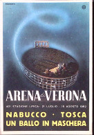 1962-VERONA 40 Stagione Lirica Con Calendario Degli Spettacoli - Musik