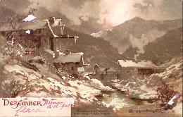 1901-Svizzera Dezember, Serie II, Viaggiata Berna (12.12) Per L'Italia - Postmark Collection