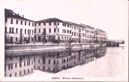 1944-ADRIA, Riviera Umberto I , Viaggiata (15.4) Affr. Imperiale Sopr. RSI C.30 - Rovigo