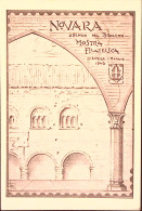 1946-1 GIORNATA FILATELICA/NOVARA (1.5) Annullo Speciale Su Cartolina - 1946-60: Marcophilia