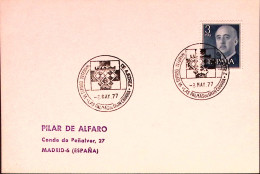 1977-SPAGNA 6 Torneo Scacchi/Las Palmas (8.5) Annullo Speciale Su Cartolina - FDC