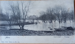 Metz - Landschaft - Paysage -  Nels Metz Serie 104 No.184  S/w  Postalisch Gelaufen 1904 - Andere & Zonder Classificatie