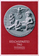 1936-Germania Reich Cartolina Postale P.6 Assemblea Partito, Norimberga, Nuova - Covers & Documents
