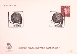 1973-NORVEGIA Oslo Cup (24.7) Annullo Speciale Su Cartolina - Autres & Non Classés
