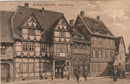 DE353   --  QUEDLINBURG  --  KLOPSTOCK - HAUS  --  1917 - Quedlinburg
