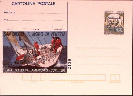 1992-IL MORO DI Venezia Cartolina Postale IPZS Lire 700 Nuovo - Postwaardestukken