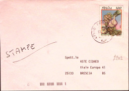 1996-CIBO Lire 500 Isolato Su Stampe - 1991-00: Marcophilie