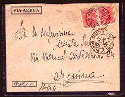 1936-Posta Militare/101 C.2 (15.2) Su Busta Via Aerea Affrancata Eritrea - Erythrée