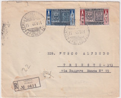 1952-AMG-FTT FF.AA. Su Fdc - Marcophilia