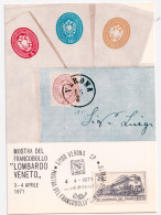 1971-VERONA MOSTRA FRANCOBOLLO LOMBARDO-VENETO (4.4) Annullo Speciale Su Cartoli - 1971-80: Poststempel