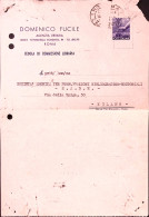 1949-Democratica. Lire 6 Isolato Su Cedola Commissione Libraria - 1946-60: Marcophilie