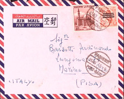 1953-Egitto PAQUEBOT/PORT SAID Su Busta Affrancata Per Italia - Other & Unclassified