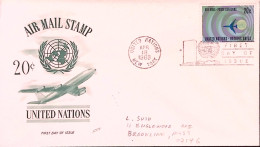 1968-NAZIONI UNITE PA C.20 Fdc - Other & Unclassified