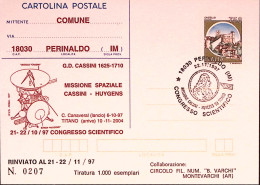 1997-MISSIONE SPAZIALE Cartolina Postale IPZS Lire 750 Ann Spec - Postwaardestukken