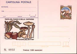 1974-PISOGNE Festa Del Fungo E Della Castagna Cartolina Postale IPZS Lire 750 Nu - 1971-80: Marcophilia