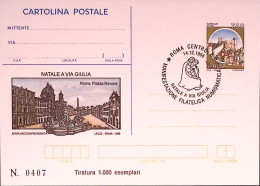 1996-NATALE A VALLE GIULIA Cartolina Postale IPZS Lire 750 Ann Spec - Postwaardestukken