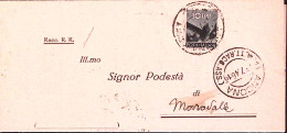 1946-Democratica Lire 10 (558) Isolato Su Piego Raccomandato Ancona (10.7) - 1946-60: Marcophilie