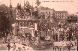 1911-Francia FRANCE CARNEVAL DE NICE Carnevale Di Nizza L'Assaut De Boxe, Viaggi - Other & Unclassified