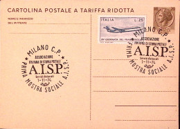 1974-ITALIA 1 Mostra Ass. Storia Postale/Milano (1.11) Ann. Spec. - 1971-80: Poststempel