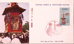 1964-Giappone NIPPON Festival Kioto-Gion (772) Fdc - FDC