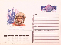 1986-RUSSIA Cartolina Postale K.4 5 Anniv. Viaggio Titov Nuovo - Autres & Non Classés