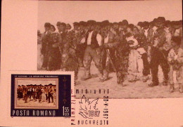 1967-Romania S. Luchian E O. Bancila', Quadri (2302/3) 2 Fdc Maximum - FDC