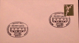 1983-GERMANIA Deutschland Vagone Postale, Giornata Francobollo/Augsburg (27.11)  - Andere & Zonder Classificatie