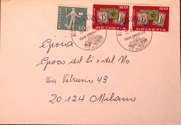 1968-Svizzera SUISSE Terme Ferruginose/Acquarossa (30.9) Ann. Spec. Su Busta Per - Other & Unclassified