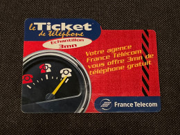 Ticket PR 09C Non Gratté - FT