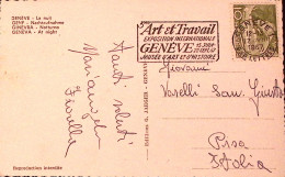 1957-Svizzera SUISSE Espos. Arte E Lavoro/Ginevra (17.8) Ann. Spec. - Andere & Zonder Classificatie