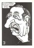 Politique Caricature Gaston Defferre Le Socialisme à Visage Humain Illustration Lardie Illustrateur - Satirische