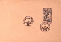 1958-CECOSLOVACCHIA CECOSLOVENSKO Camp. Nazion. Canoa H. 40 Ann. Fdc - FDC