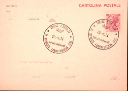 1974-IX GIORNATE FARMACEUTICHE ITALIANE/TORINO Ann Speciale (28.4) Su Cartolina  - 1971-80: Poststempel