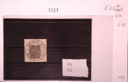 1912-REGIE POSTE/COS C.2 In Gomma Completo Su Frammento - Egée