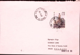1992-FONTANA Del NETTUNO Lire 750 (30923) Isolato Su Busta - 1991-00: Poststempel