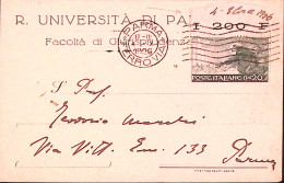 1926-S. FRANCESCO C.20 (193) Isolato Su Cartolina Parma (4.9) - Marcophilie