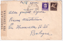1941-Posta Militare/n. 100 C.2 (8.9) Su Busta Via Aerea - Marcophilie