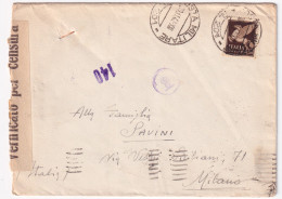 1942-Posta Militare/n. 201 C.2 (30.11.42) Su Busta Al Verso Manoscritto 5 Reggim - Marcophilie