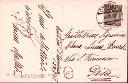 1922-CORTINA/b Annullo Austriaco (21.7) Su Cartolina (Dolomiti Cadoriche M Crist - Marcophilie
